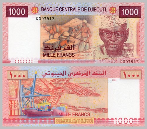 Dschibuti djibouti 1000 - dschibuti,