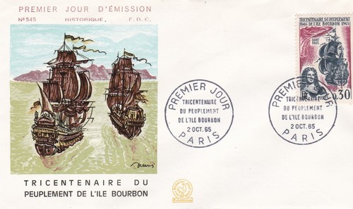 France 1965 fdc tricentenaire - france,