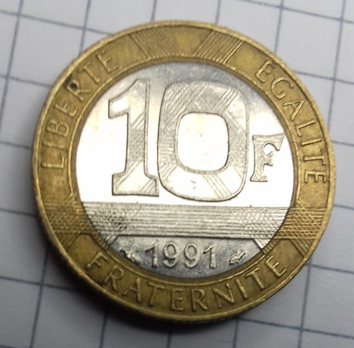 Frankreich francs 1991 - frankreich,