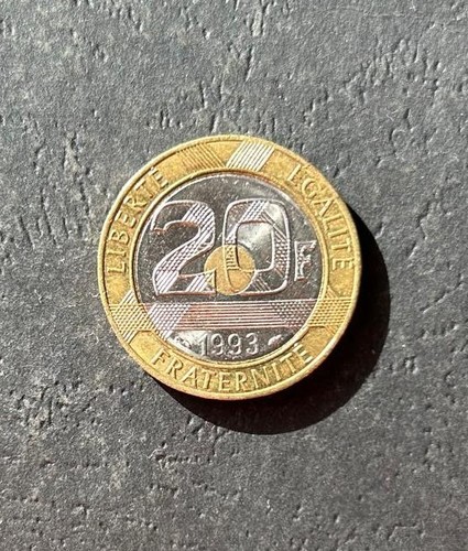 Frankreich francs 1993 - frankreich, 20
