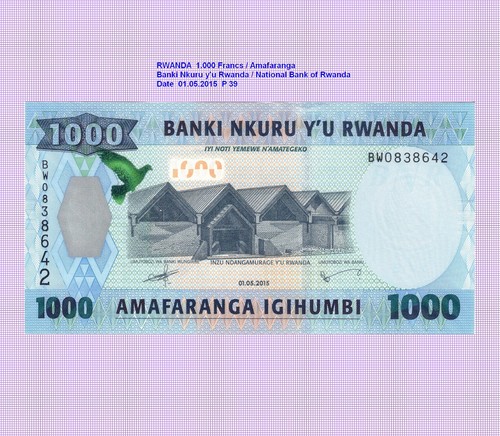 Ruanda rwanda 1000 - ,