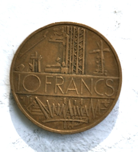 Frankreich francs 1980 - frankreich, 10