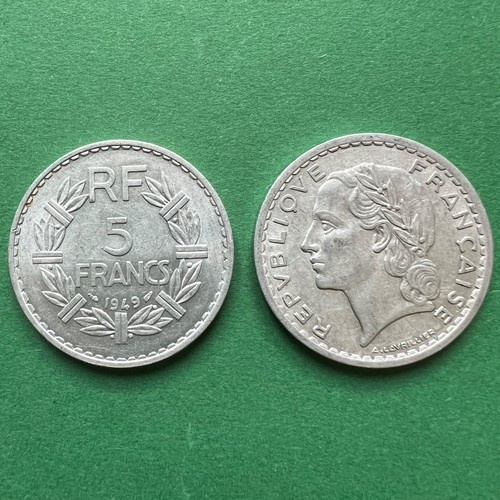 Francs 1945 1950 - francs,