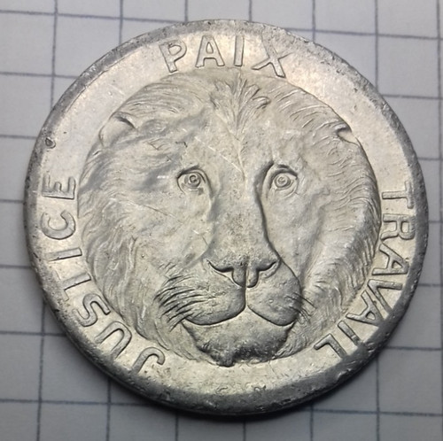 Kongo kdr francs 1965 - kdr, francs,