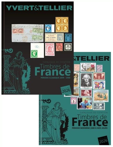 Yvert tellier katalog - tellier,