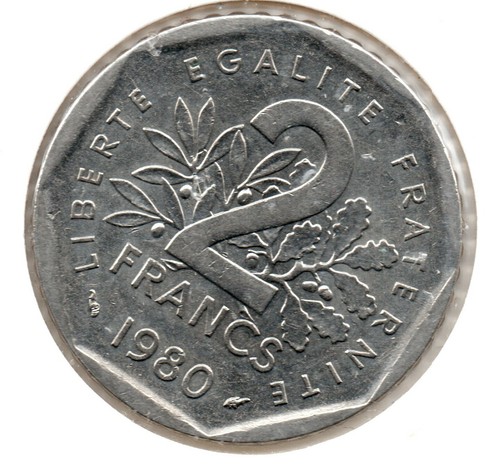 Francs frankreich 1980 - 2,