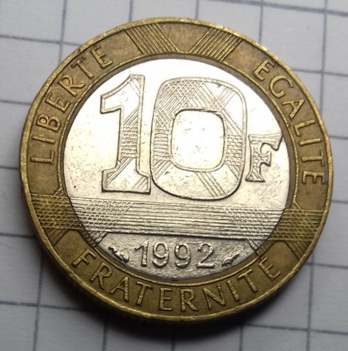 Frankreich francs 1992 - 10,