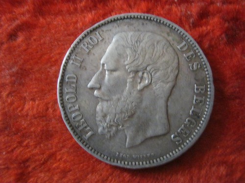 Silber münze francs belgien - francs,