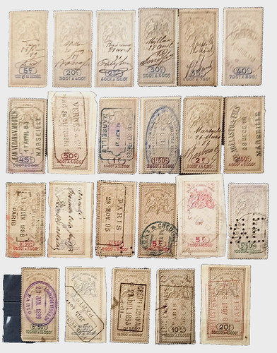 Frankreich 1883 set 23 - set,