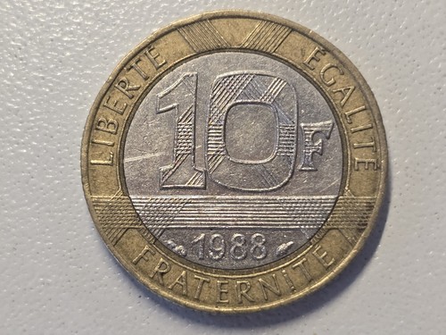 Frankreich franc 1988 - frankreich,