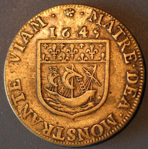 Frankreich medaille 1645 ile - 1645,