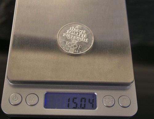 Konvolut stück 100 francs - 5, stück×100