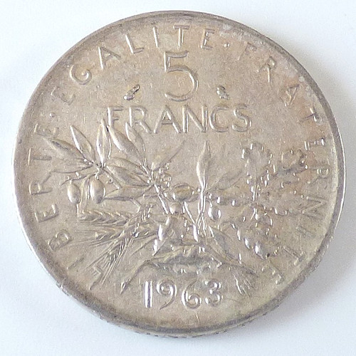 Francs 1963 silber - 1963,,