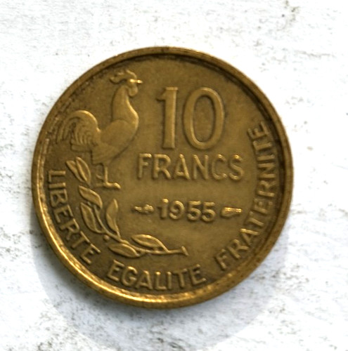 Frankreich francs 1955 - frankreich,