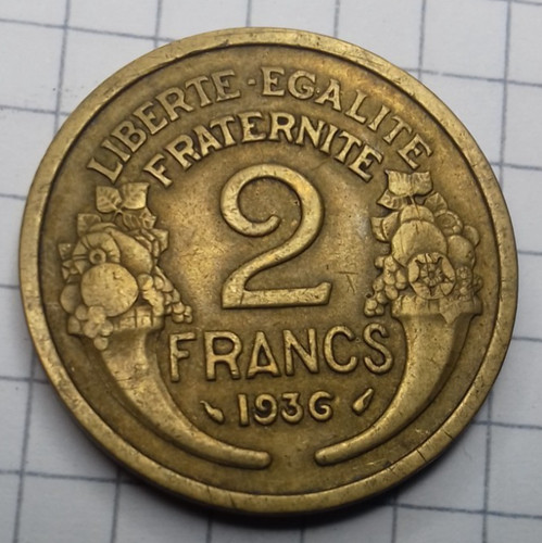 Frankreich francs 1936 - frankreich, 2