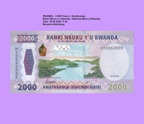 Ruanda rwanda 2000 - , francs