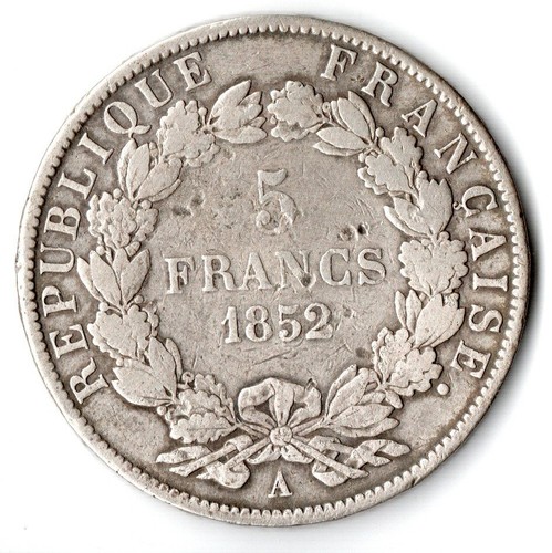 Francs 1852 frankreich - -,