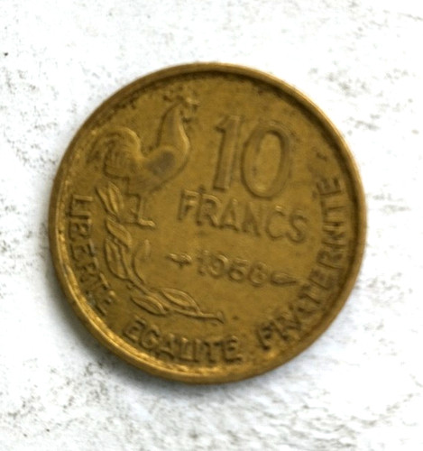 Frankreich francs 1958 - -, 10