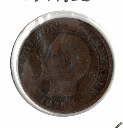 Centimes frankreich 1855 - 5, b