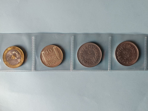 Francs historische münzen - francs,