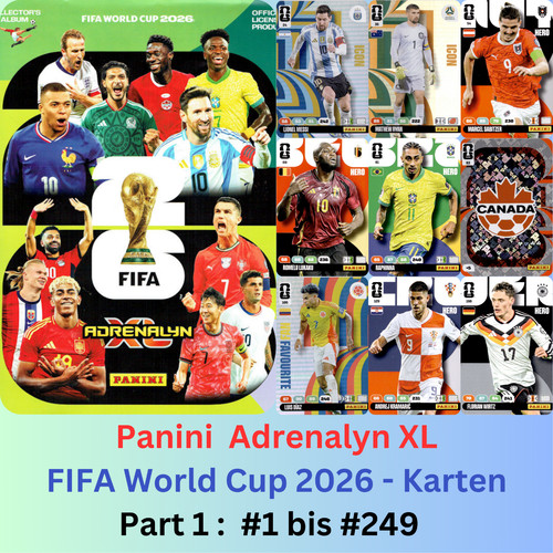 Panini adrenalyn fifa world - xl,