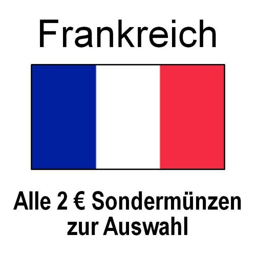Frankreich alle 2 euro - alle,
