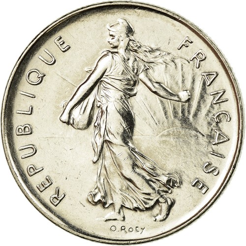 Münze frankreich semeuse 5 - münze,, semeuse,